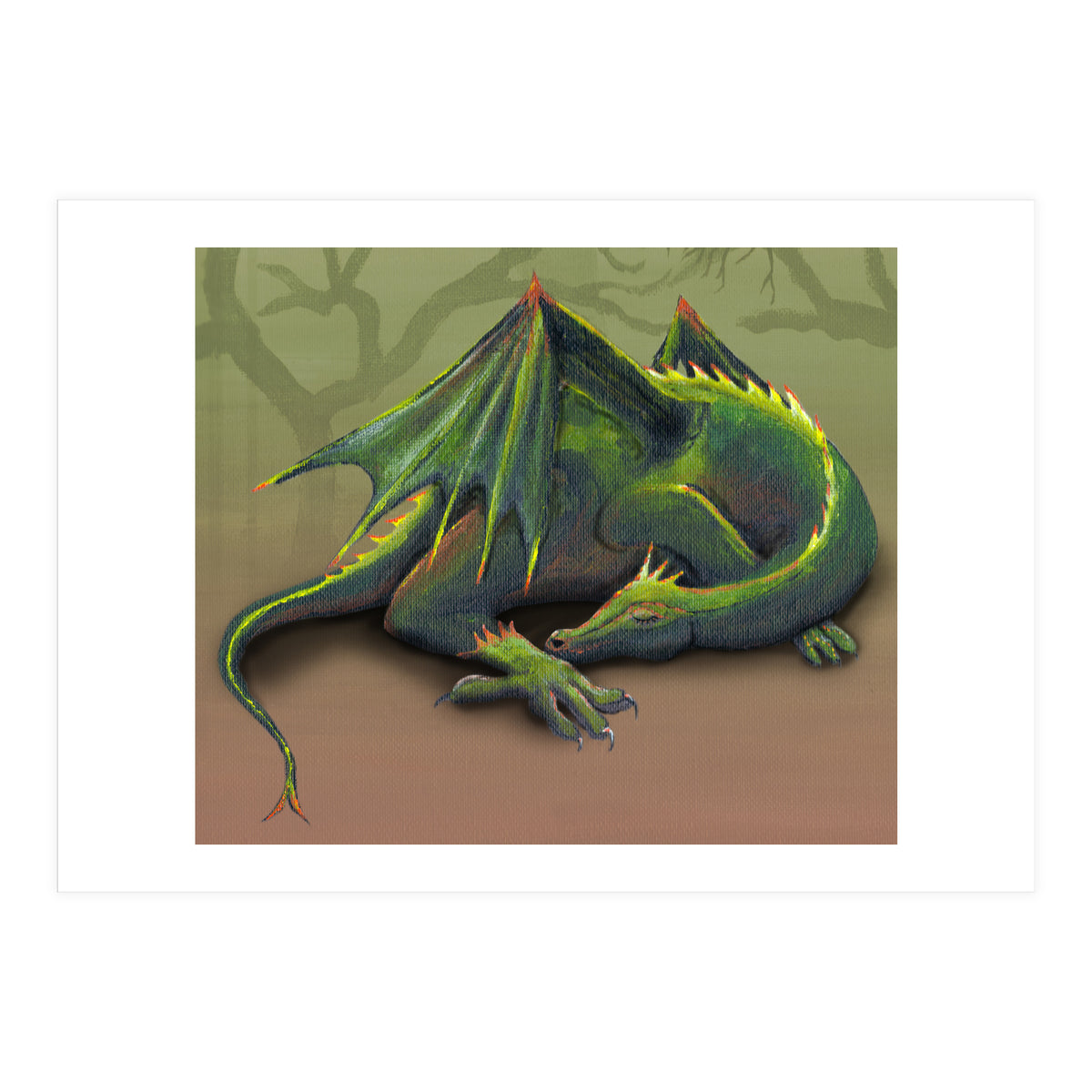 Sleeping dragon (Print Only)