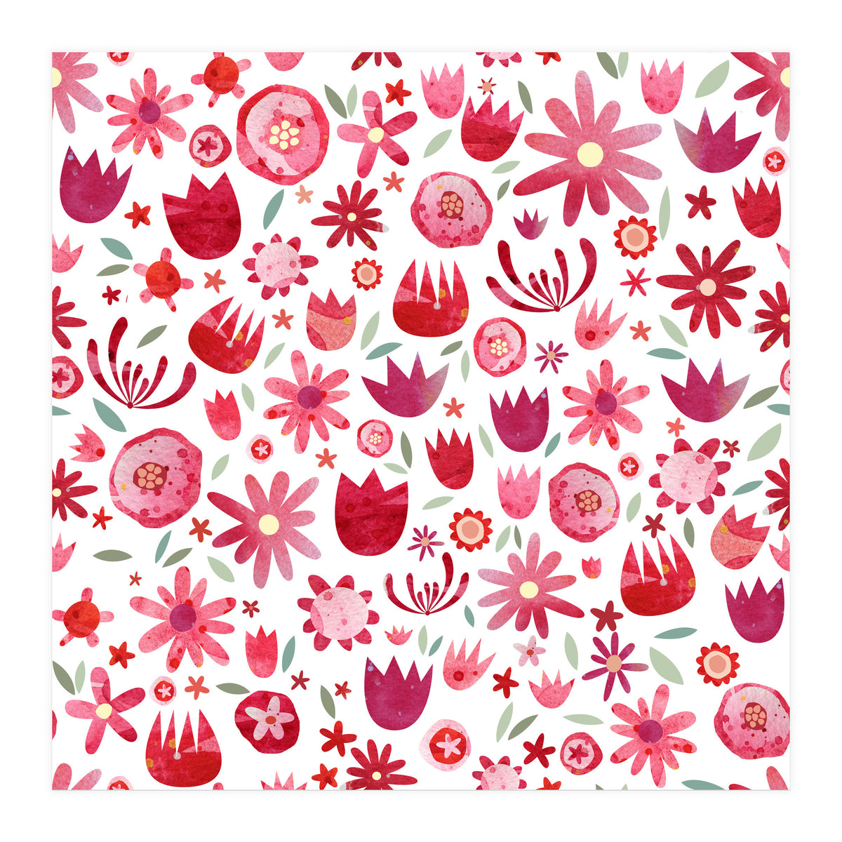 Summer Flowers (Print Only)