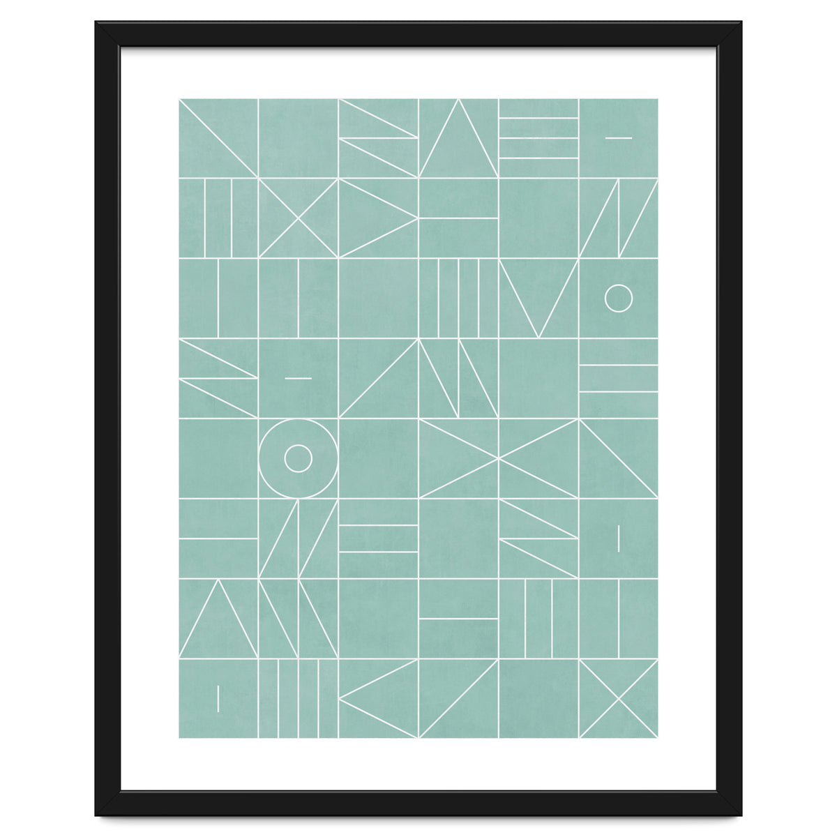 My Favorite Geometric Patterns No.7 - Light Blue
