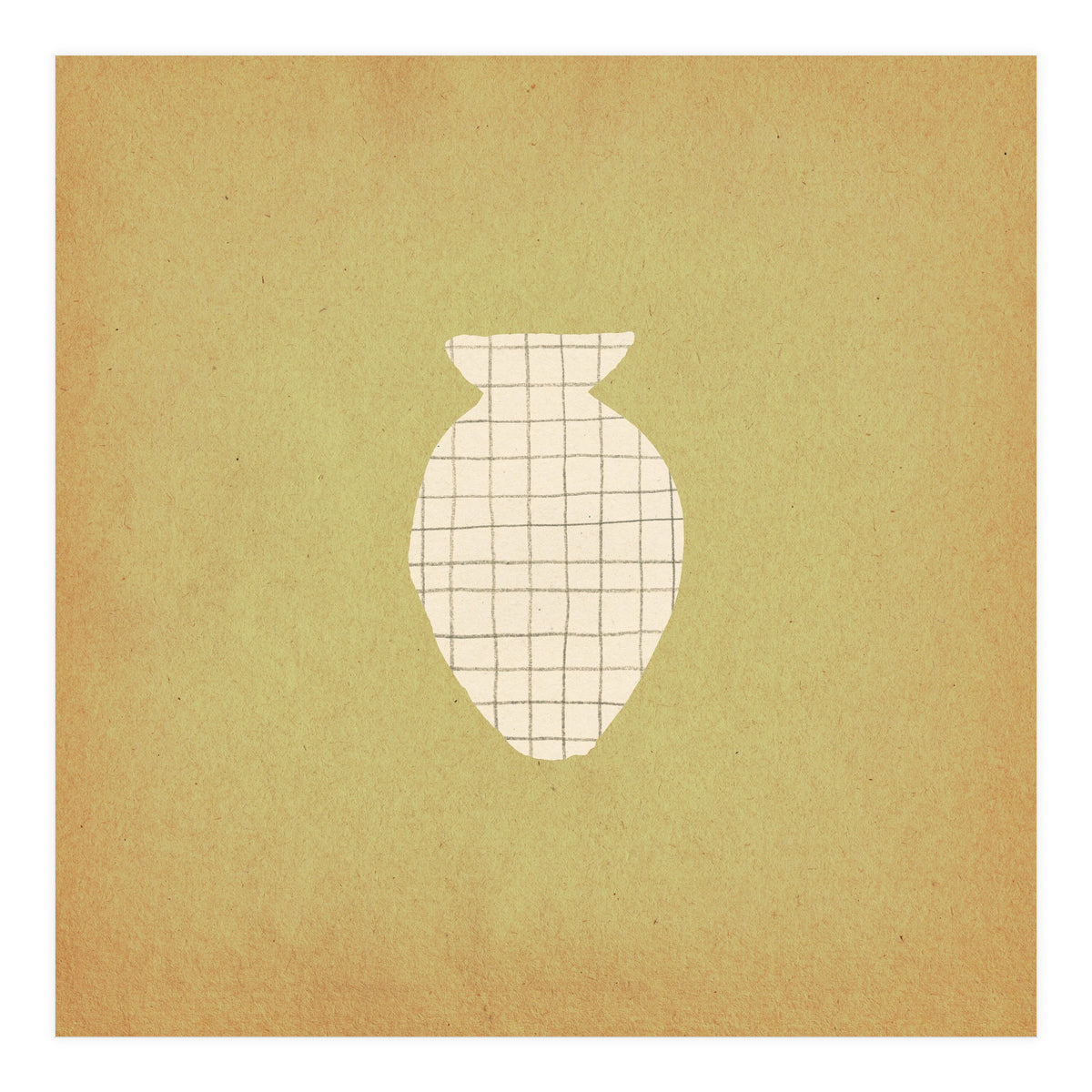 Checkered vase (Print Only)