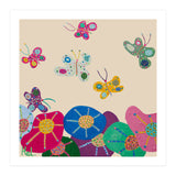 Butterflies Garden (pink) (Print Only) thumbnail
