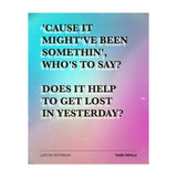 Tame Impala - Lost In Yesterday (Print Only) thumbnail