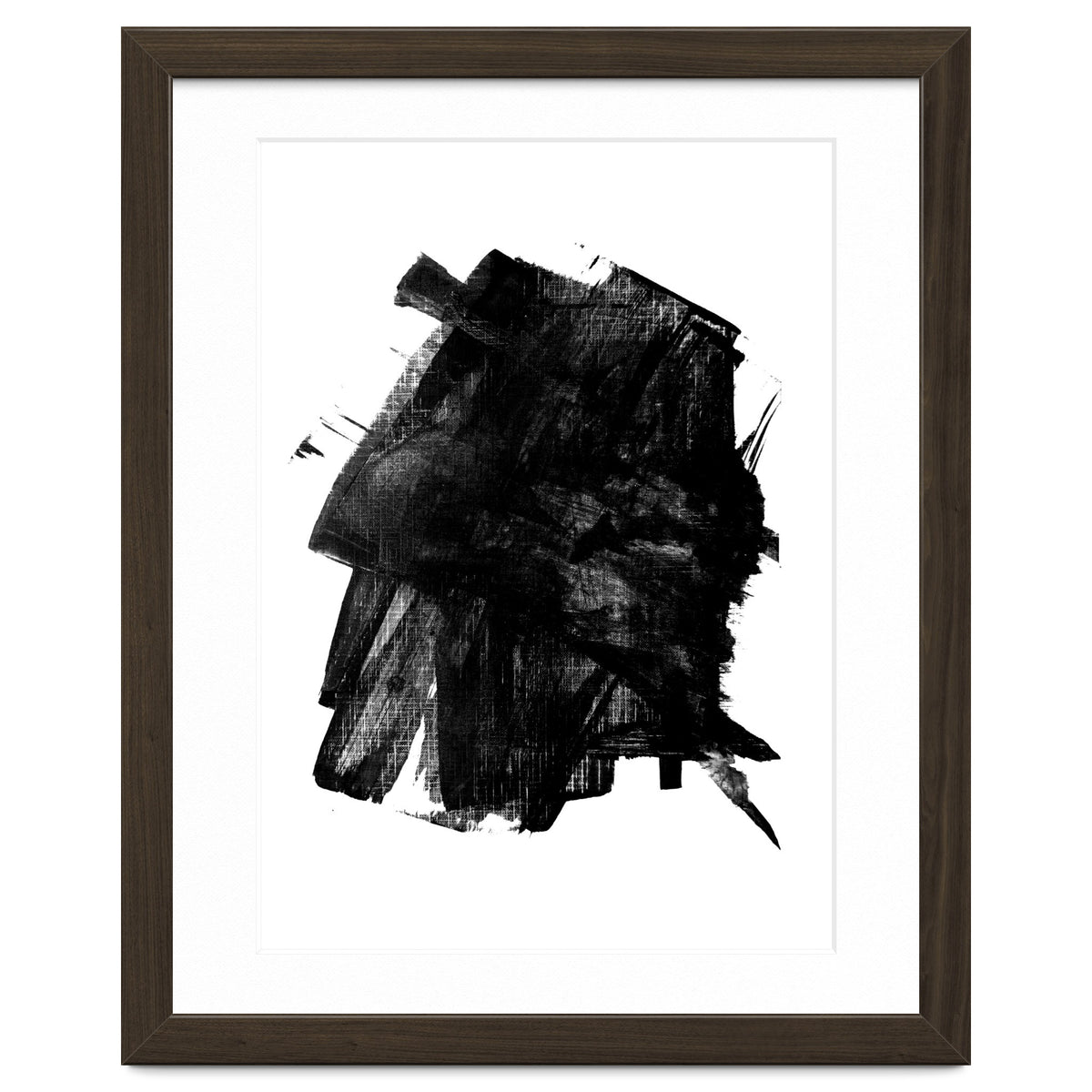 Minimalist Textured Brushstroke Art #3