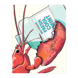 Lobster Drinking Mouthwash (Print Only) thumbnail