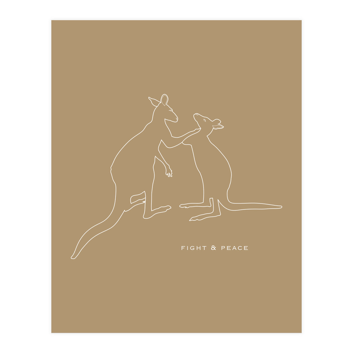 FIGHT &PEACE  (Print Only)