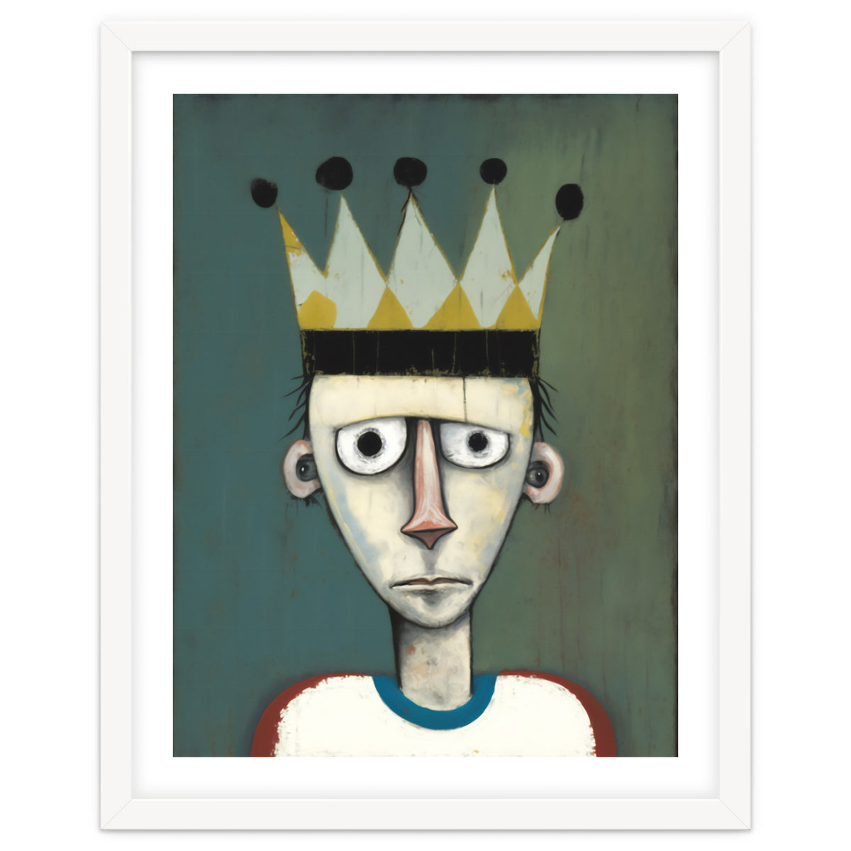 Footballer In A Crown