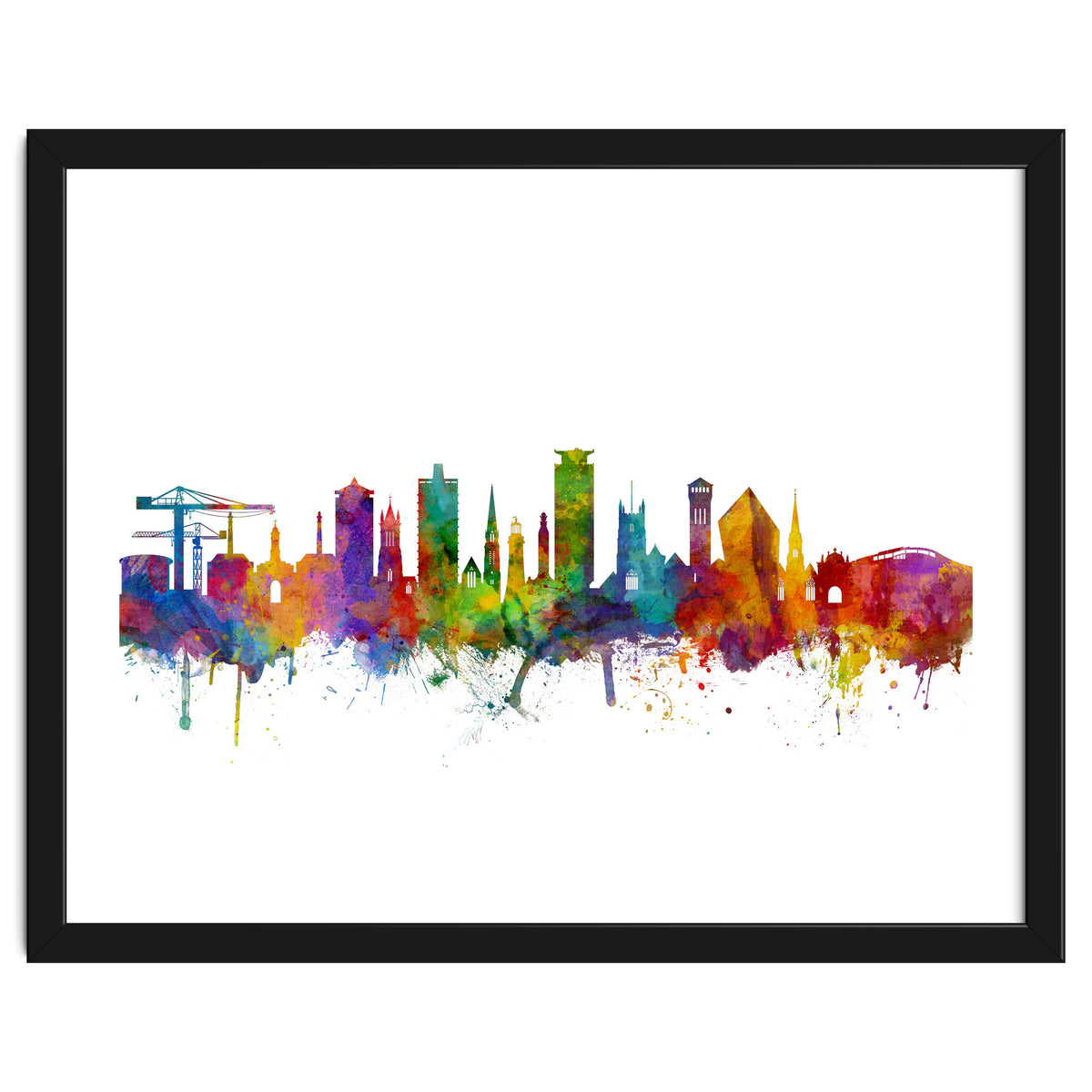 Plymouth England Skyline