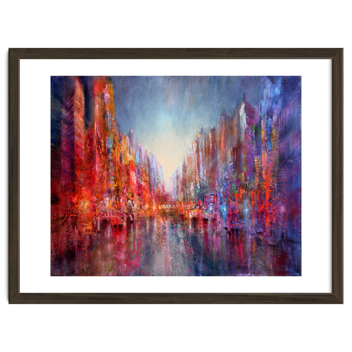 Stadt Am Fluss  - city on the riverside