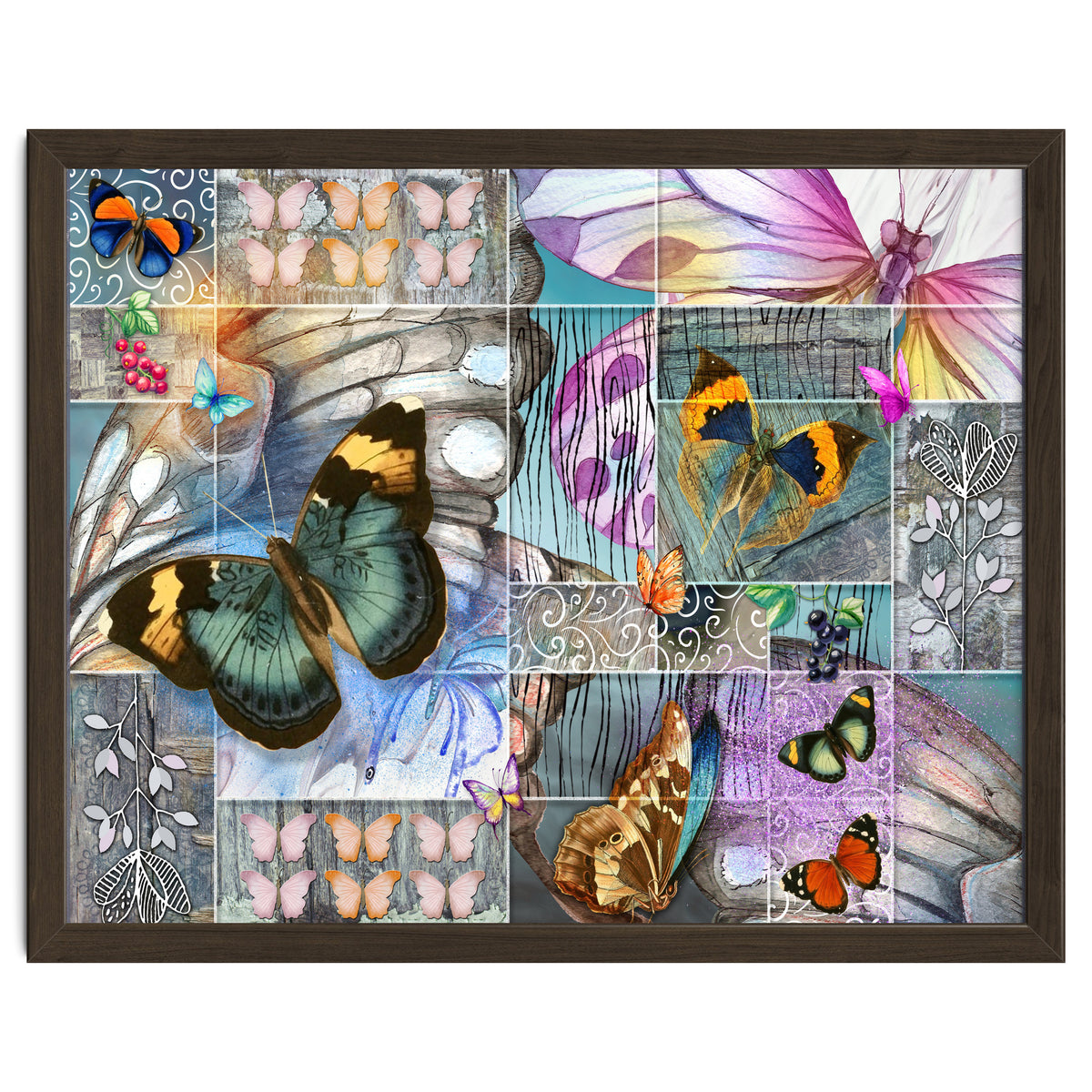 Butterfly Wings Collage