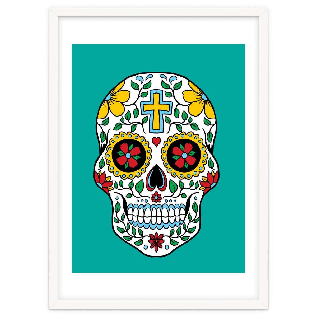Colorful Skull III