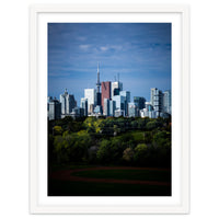Toronto Skyline From Riverdale Park No 6 Color Version