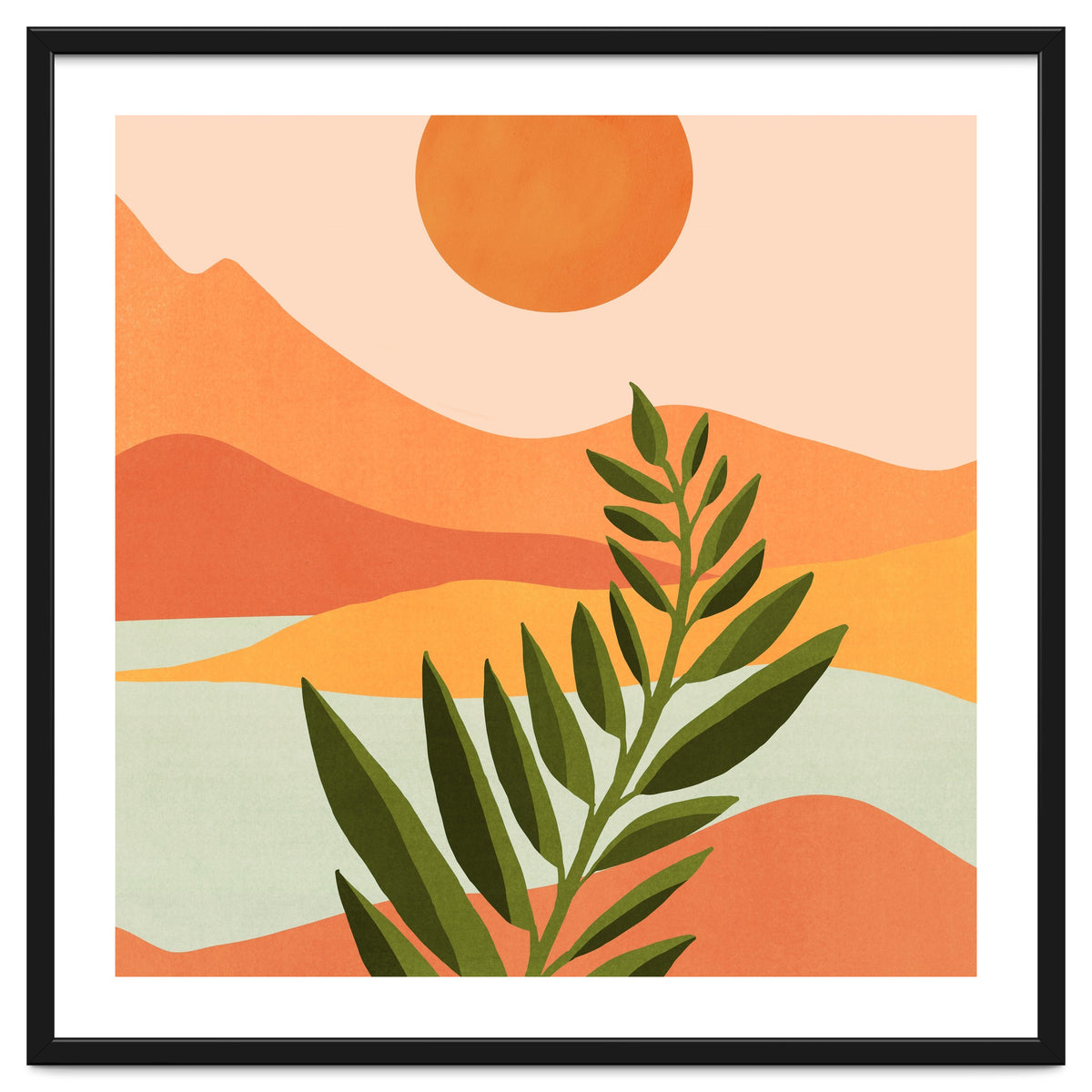 Western Mountain Landscape