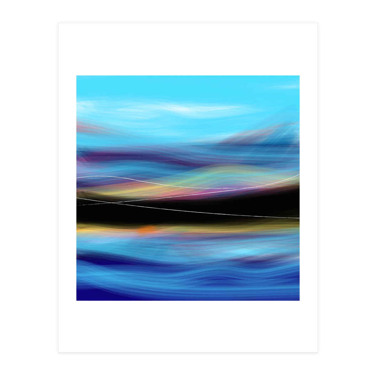 Peace underneath  (Print Only)