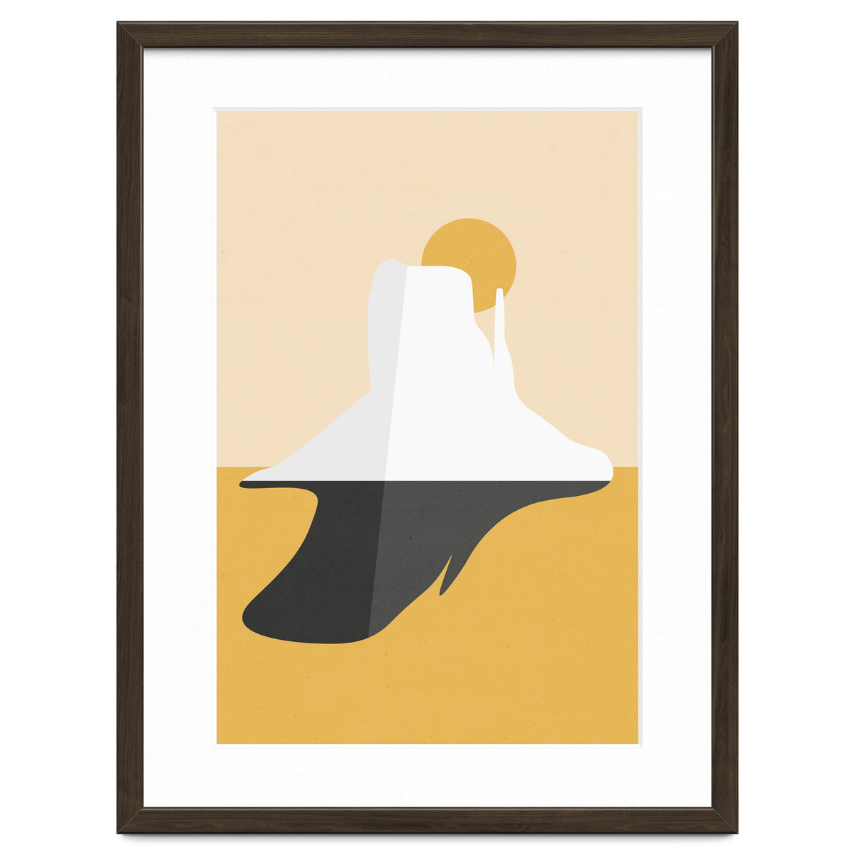 Abstract Mesa - Golden Desert