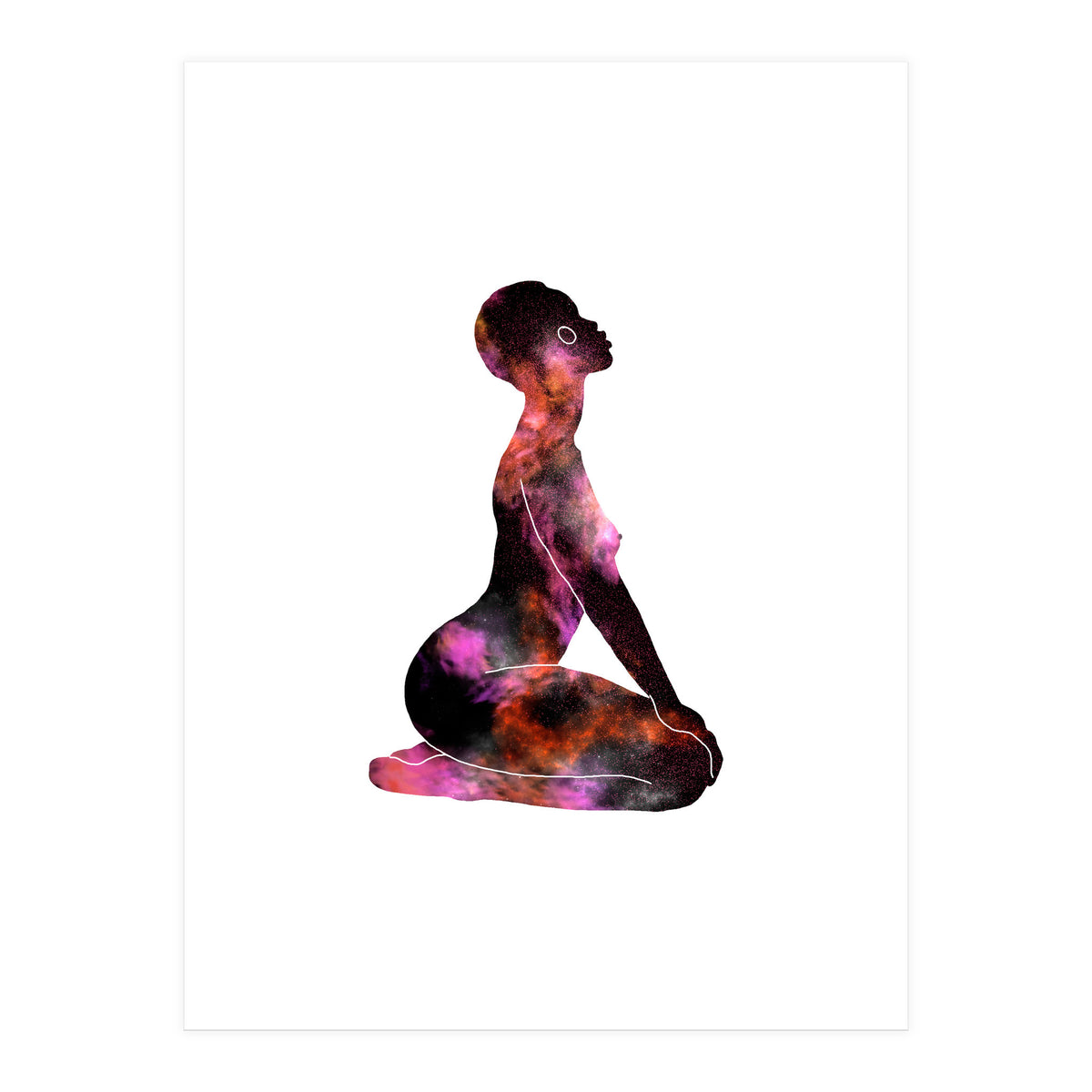 Girl on fire (Print Only)