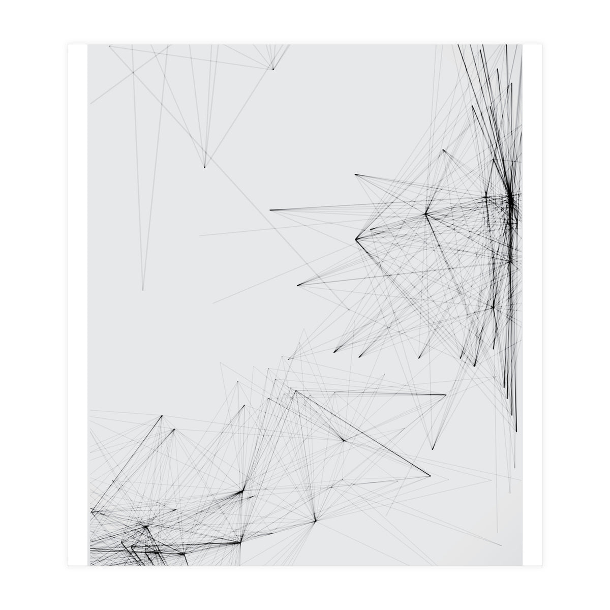 Abstract Lines Geometric (Print Only)