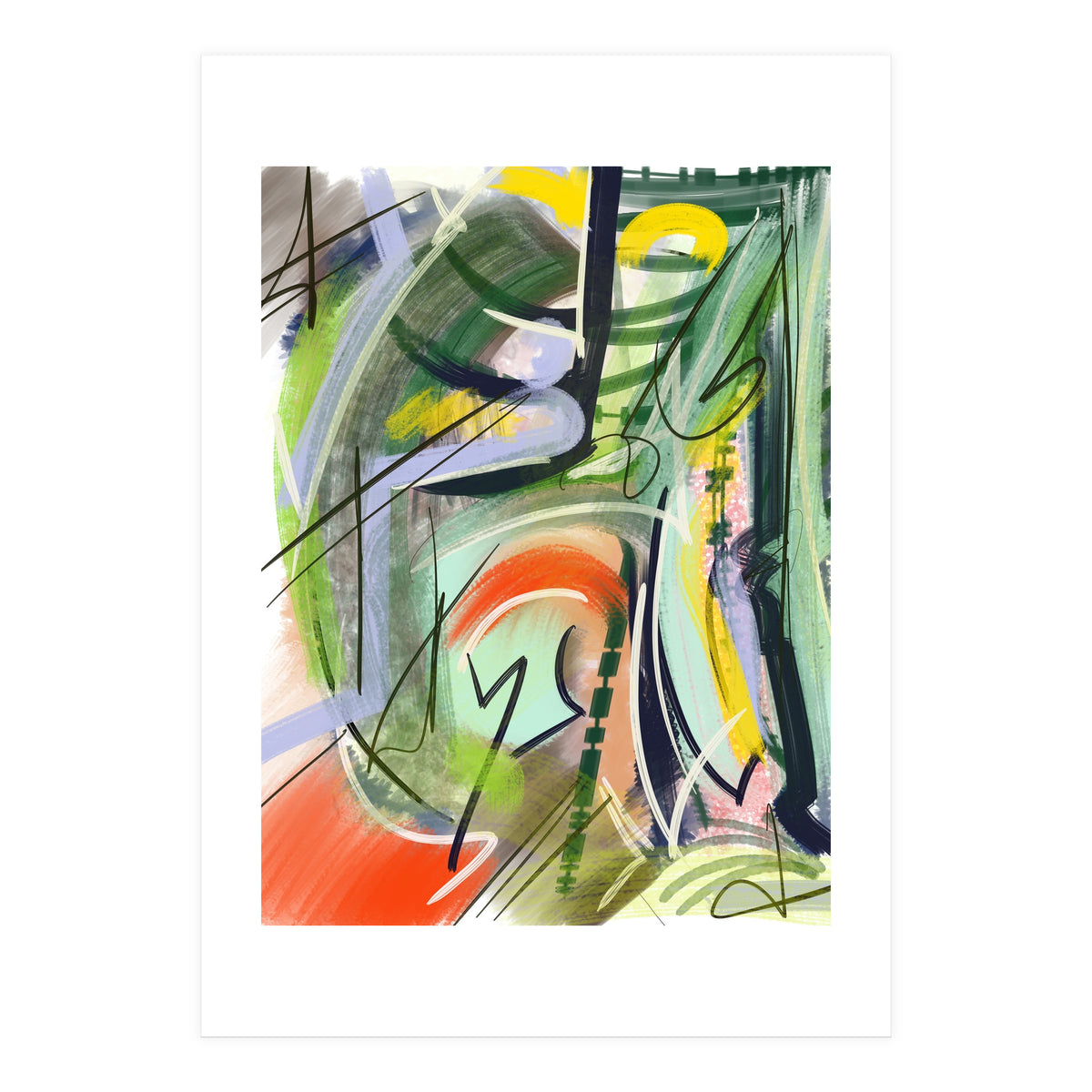 Expressões Do Pincel (Print Only)