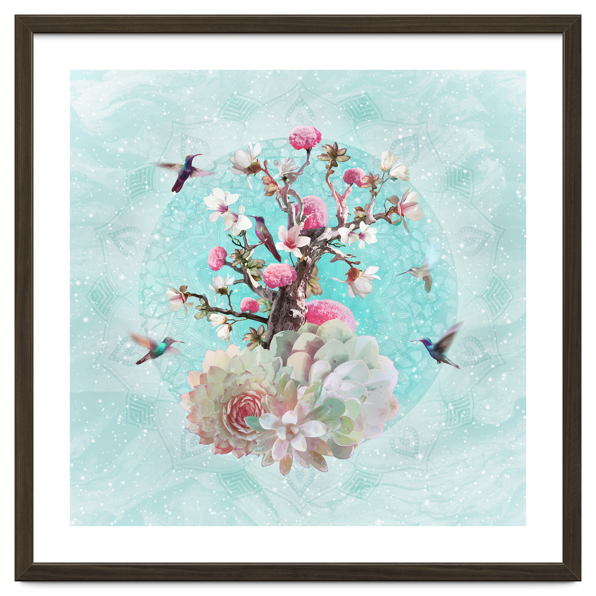 Floral Hummingbird
