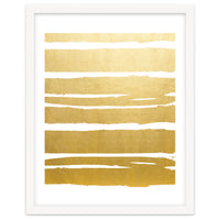 Gold Vibes Only | Luxe Shimmer Metallic Graphic Abstract | Golden Happiness Good Vibes