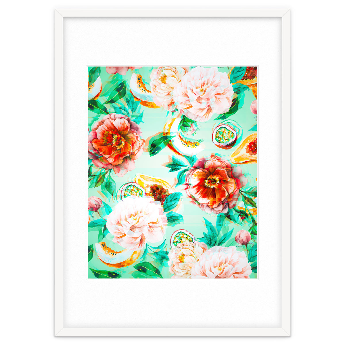 Tropical flowery fruit glitch