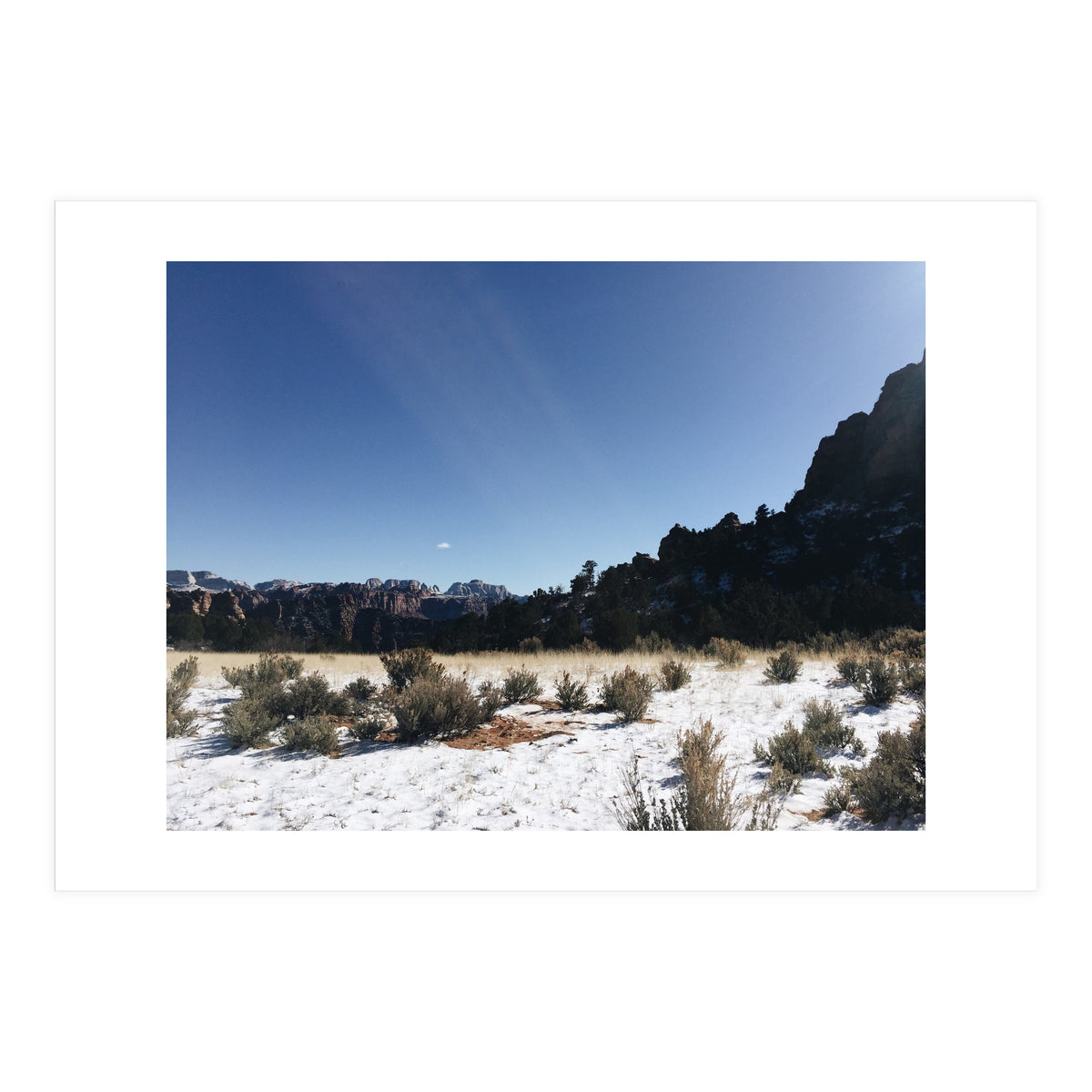 Zion National Park II (Print Only)