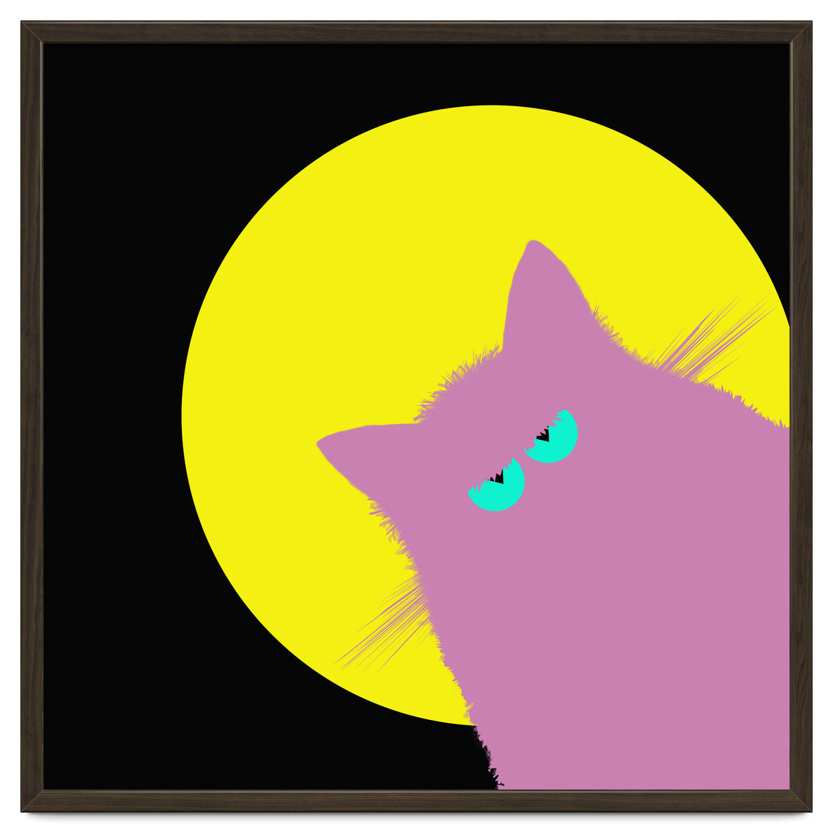 Full Moon Lilac Cat