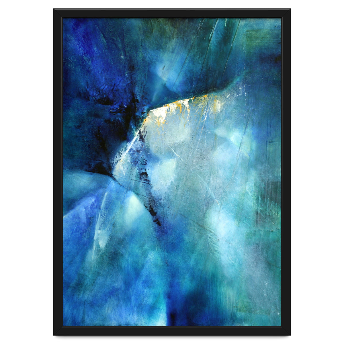 Komposition In Blau - blue composition