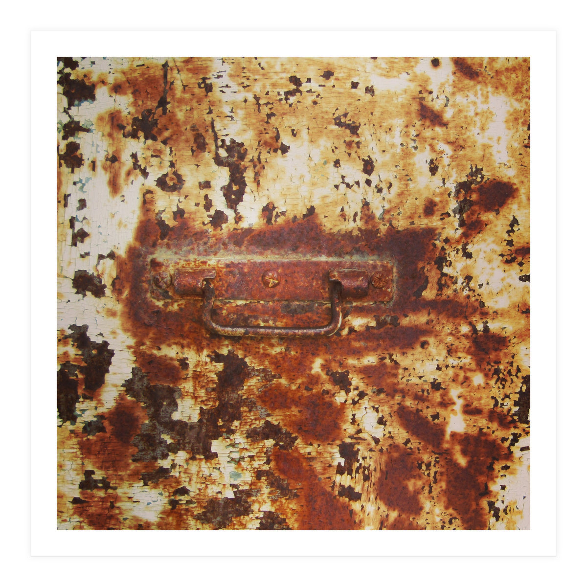 Rusty metal door (Print Only)