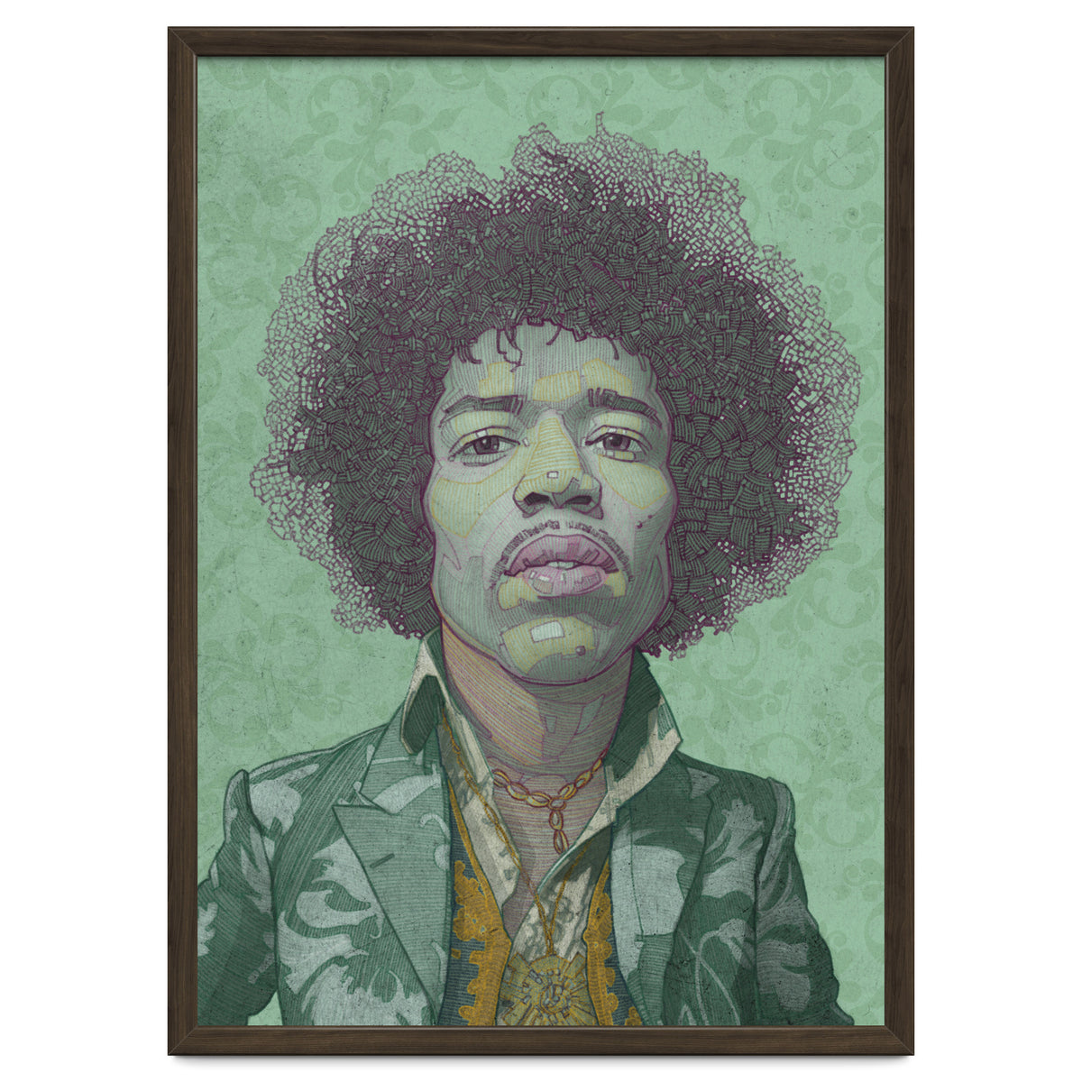 Hendrix Illustration