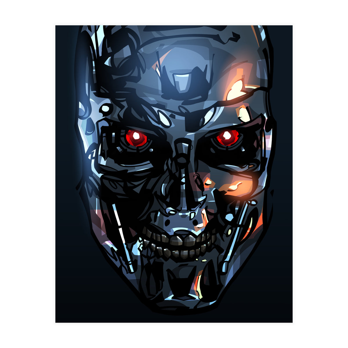 Terminator Head (Print Only)