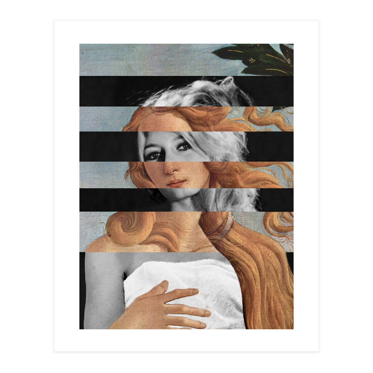 Botticelli's "Venus" & Brigitte Bardot (Print Only)