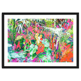 Find Me Where The Tropical Things Are | Jungle Botanical Palm Colorful Painting thumbnail