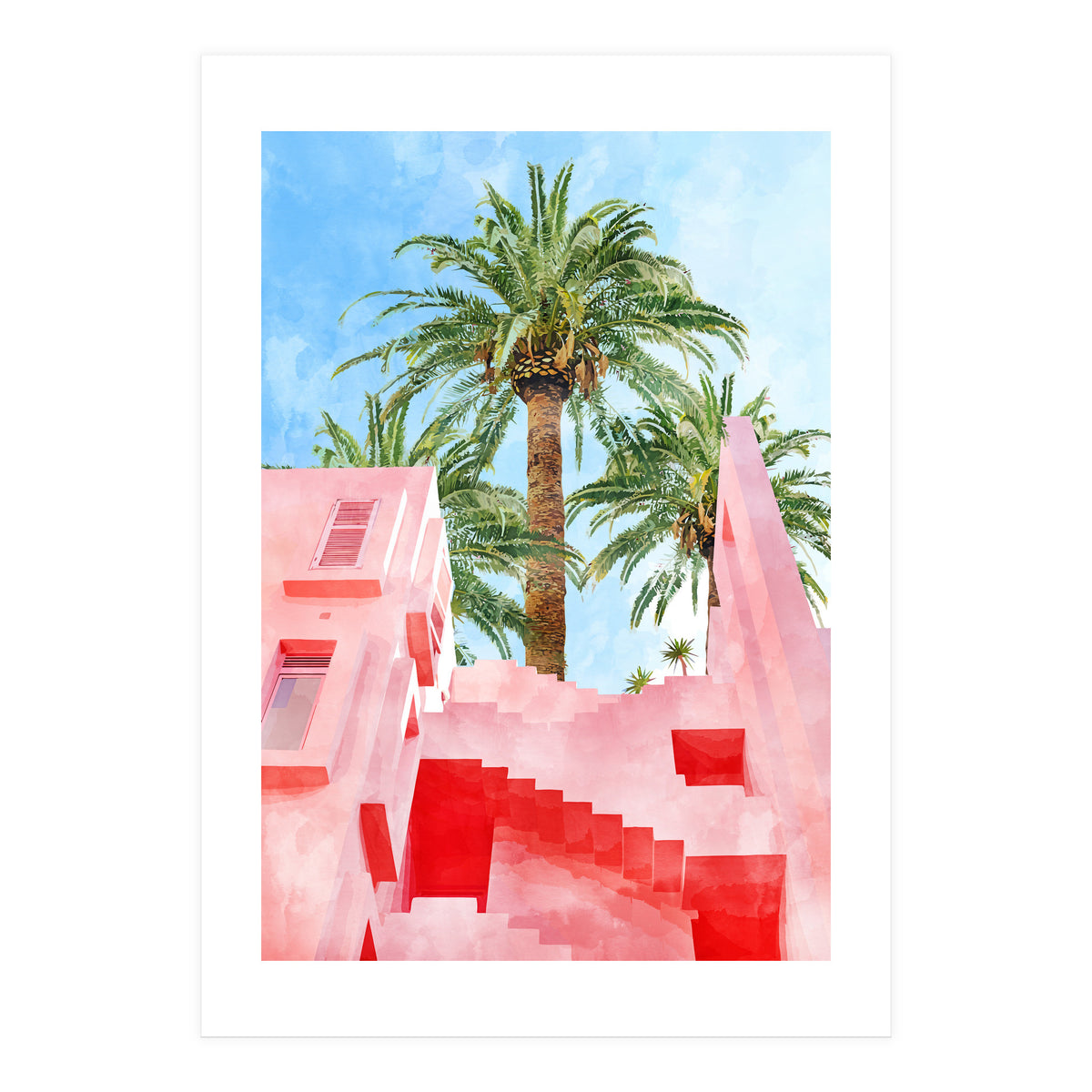 Pink Tropical (Print Only)