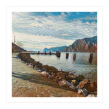 Ducks on Lake Garda, Italy. (Print Only) thumbnail