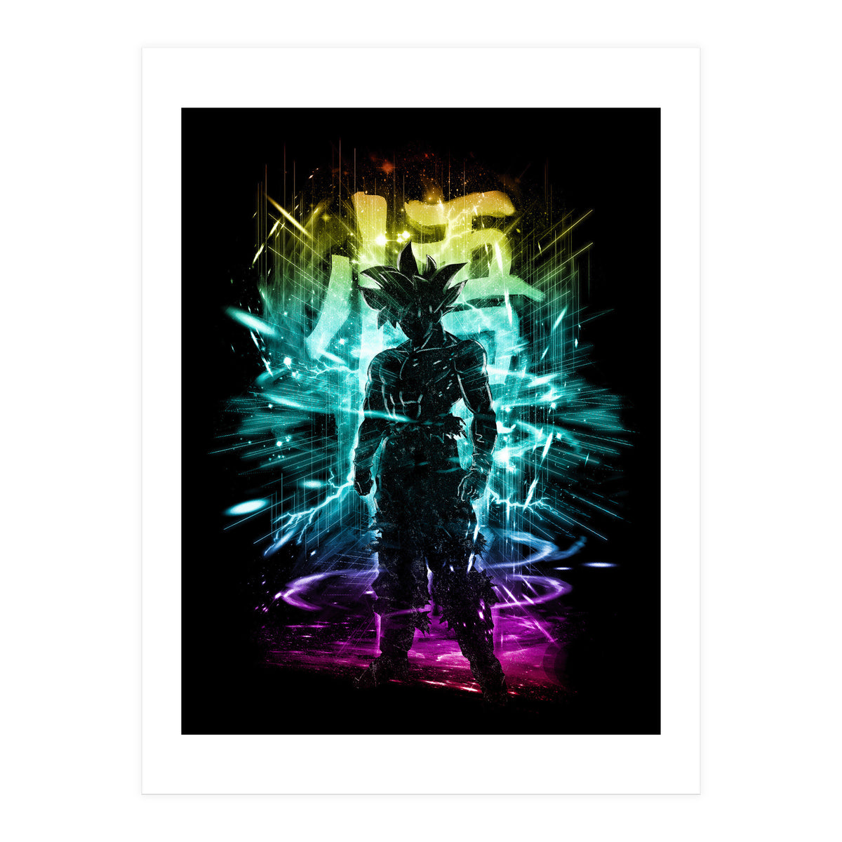 Ultra Instinct Storm Rainbow (Print Only)