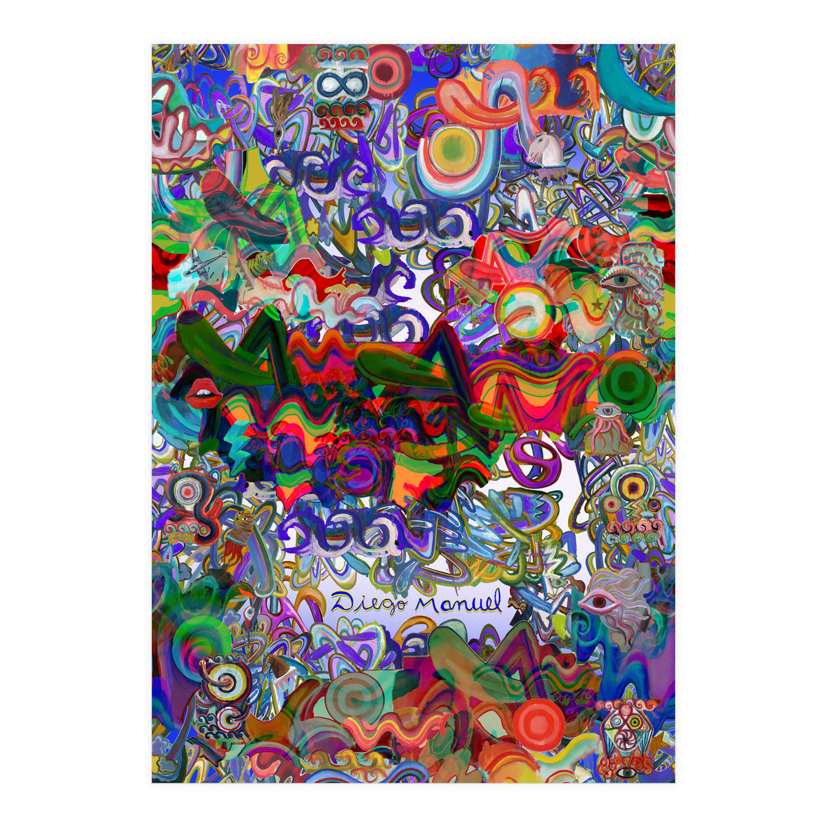 Graffitis 2021 Tapiz 15 (Print Only)