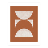 Mid-Century Modern No.21 - Woodblock Print (Print Only) thumbnail