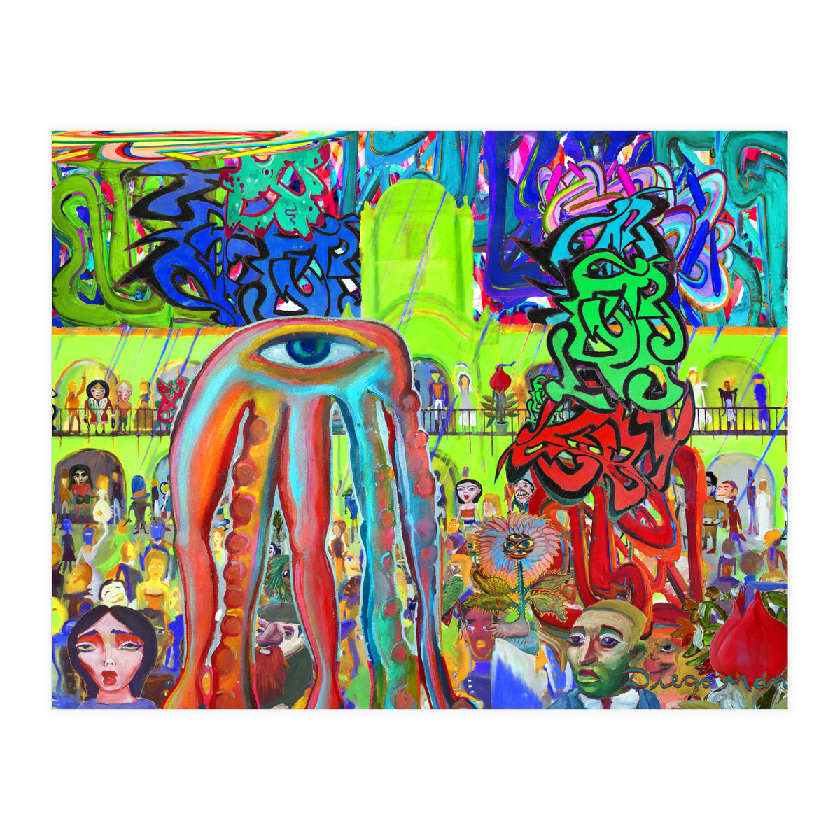 25 De Mayo Pop Digital 22 (Print Only)