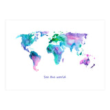 See the world || watercolor (Print Only) thumbnail