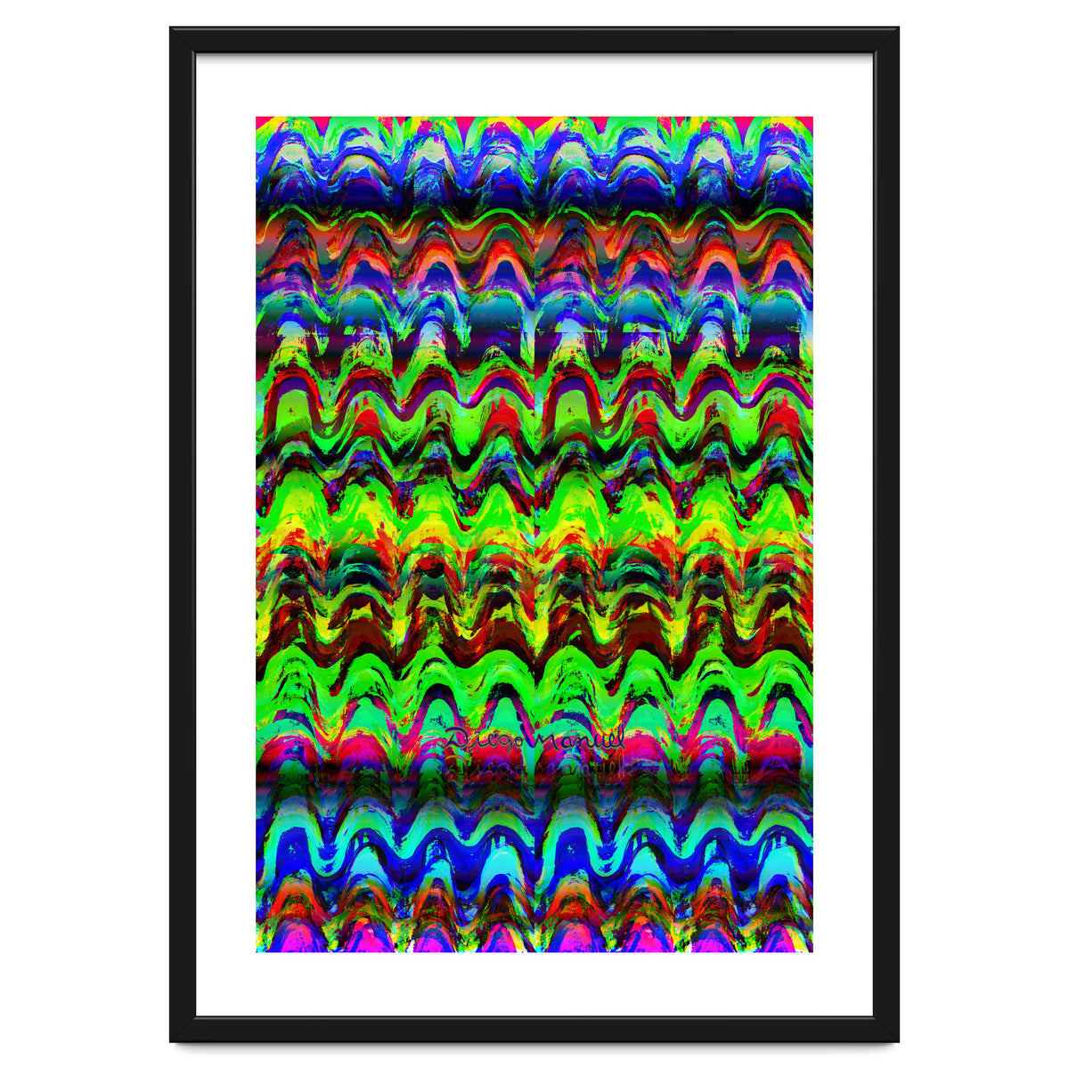 Pop abstract color full