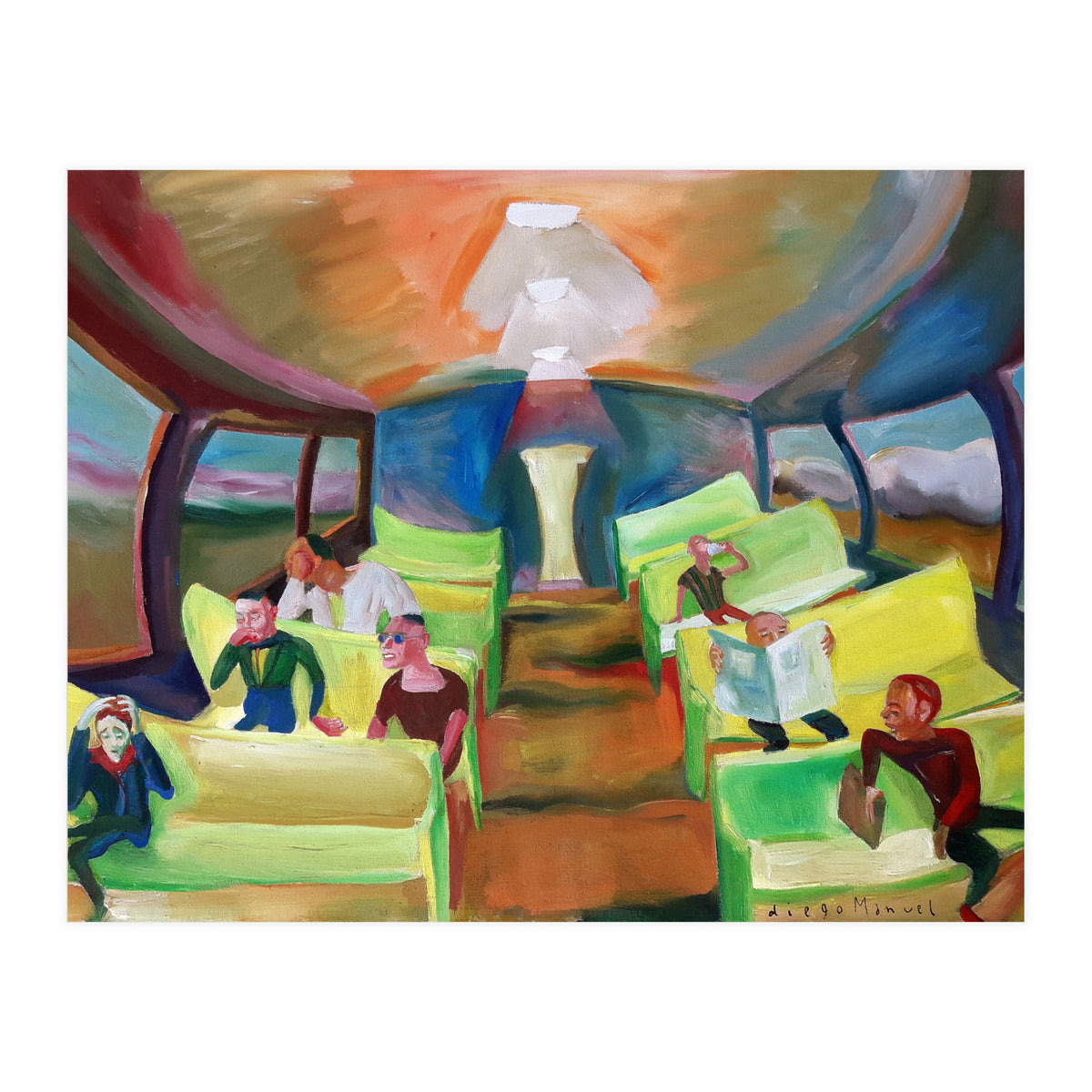 Sillas Amarillas 2 (Print Only)