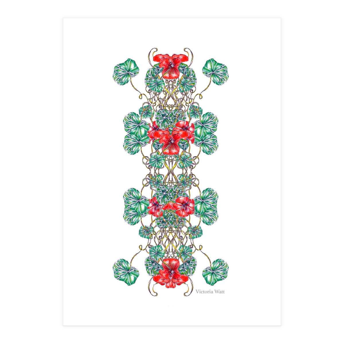 Nasturtiums  (Print Only)