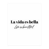 Life Is Beautiful (In Spanish) (Print Only) thumbnail