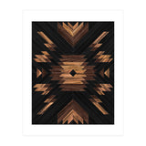 Urban Tribal Pattern No.7 - Aztec - Wood (Print Only) thumbnail