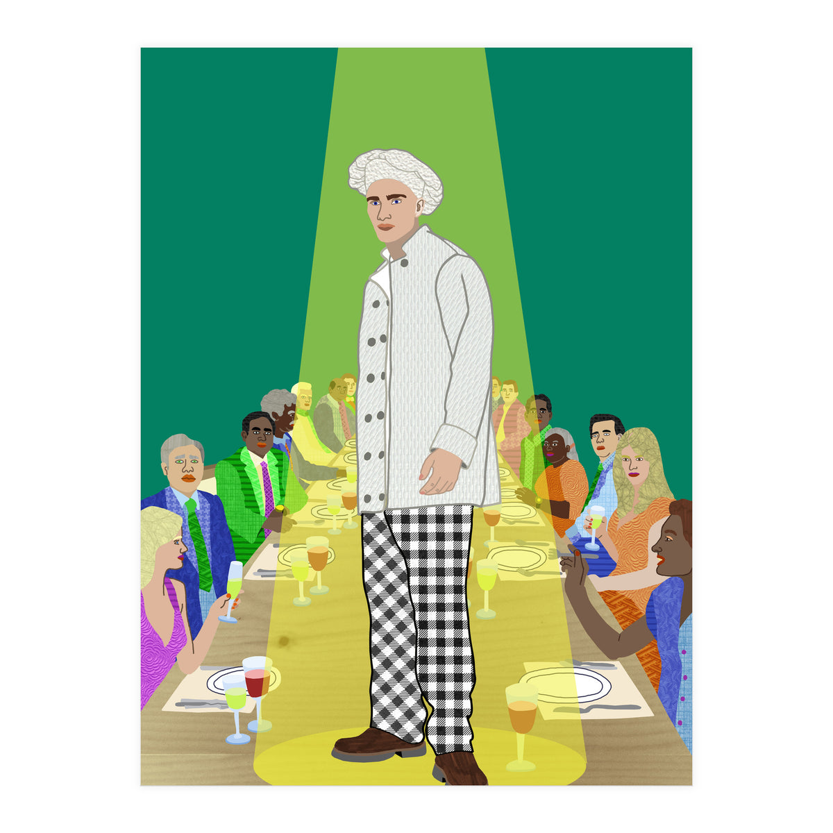 Chic Chef (Print Only)