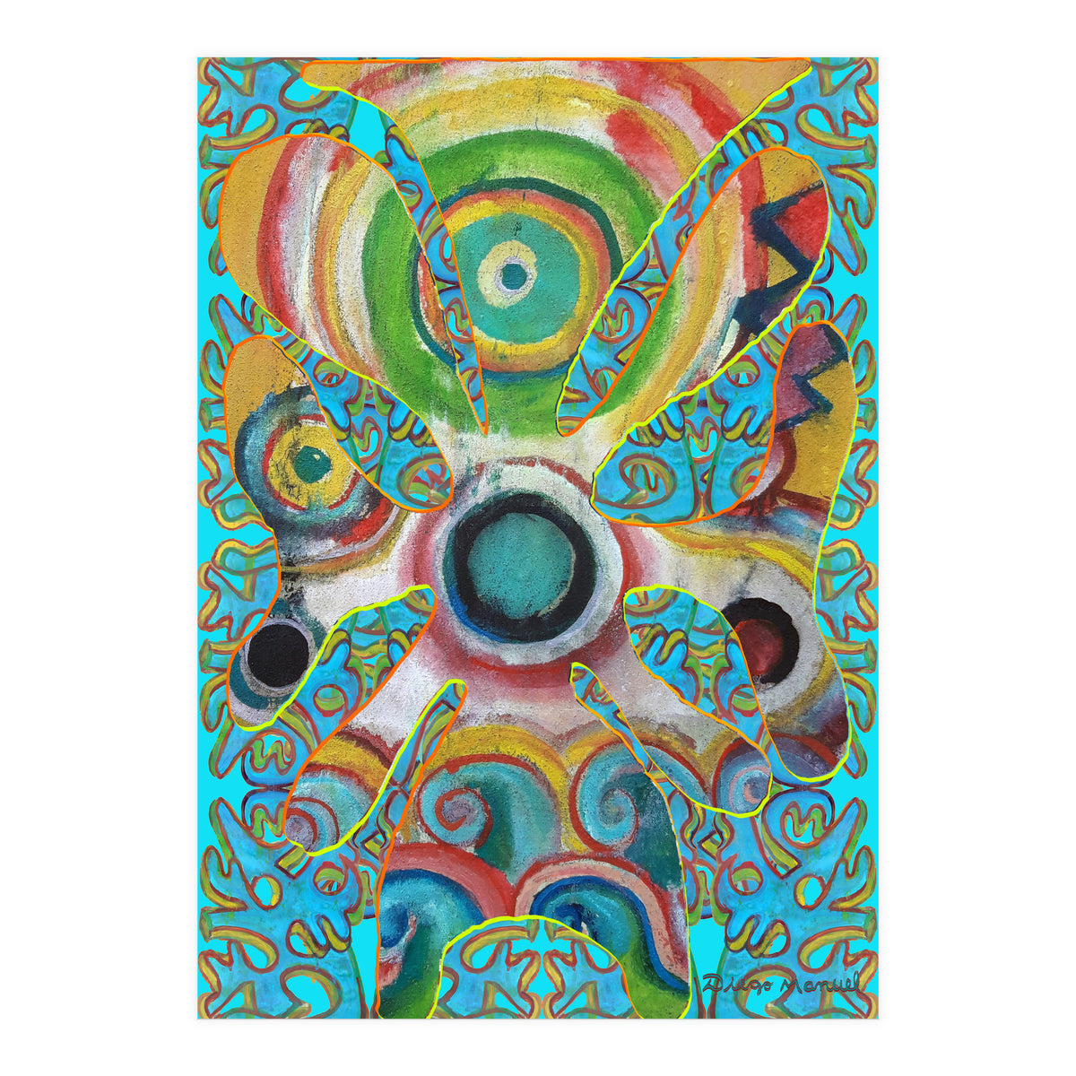 Pop Abstract 2023 Tapiz 25 (Print Only)