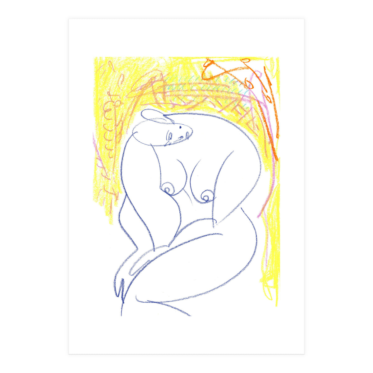 Me On The Chair #2 (Print Only)