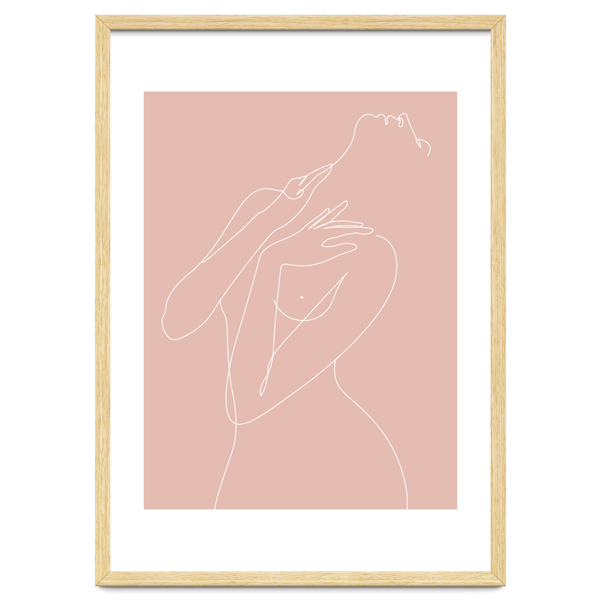 wake woman line-pink