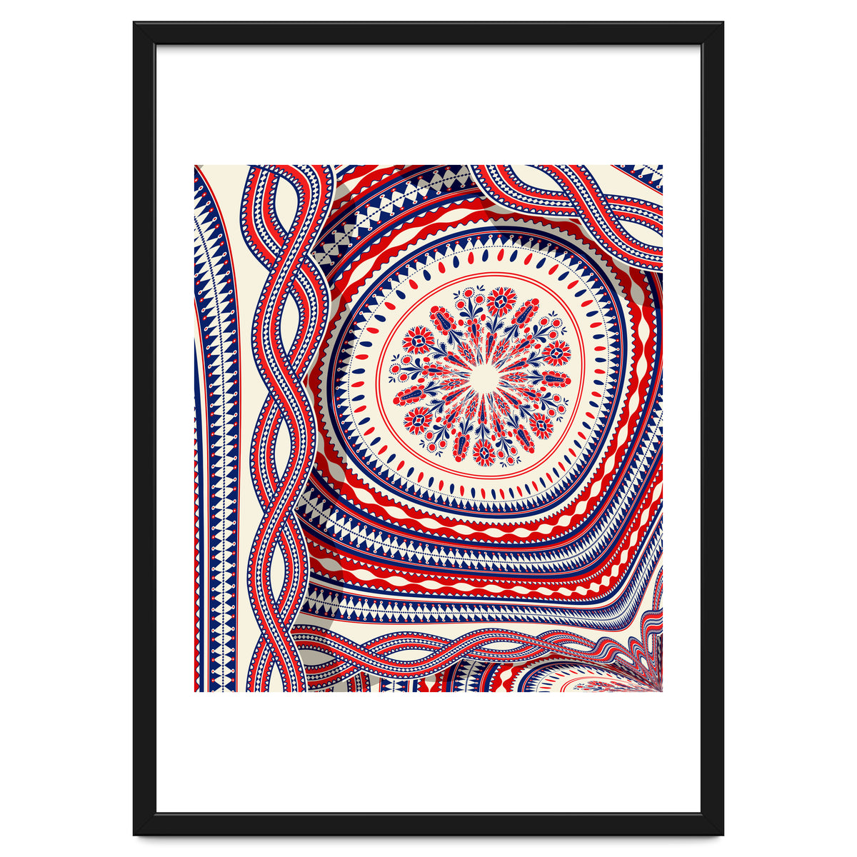 Romanian embroidery background 16