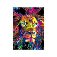 Rainbow Lion (Print Only)